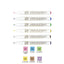 Zig Kuretake Memory System | Wink of Stella - Pack of 6 Pens