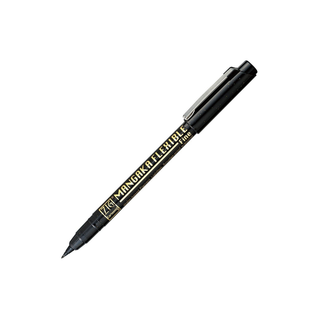 Zig Kuretake Cartoonist Mangaka Flexible Brush Marker - Fine