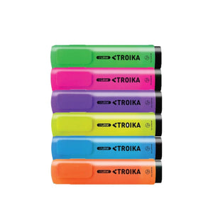 Lator Trioka Highlighters | 6 Basic Colour Set