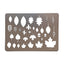 Stainless Steel Art Stencil - 8cm x 11xm