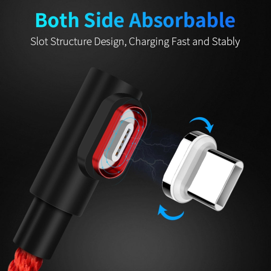 Fast Charging Magnetic Charging & Data Cable | L-Shape