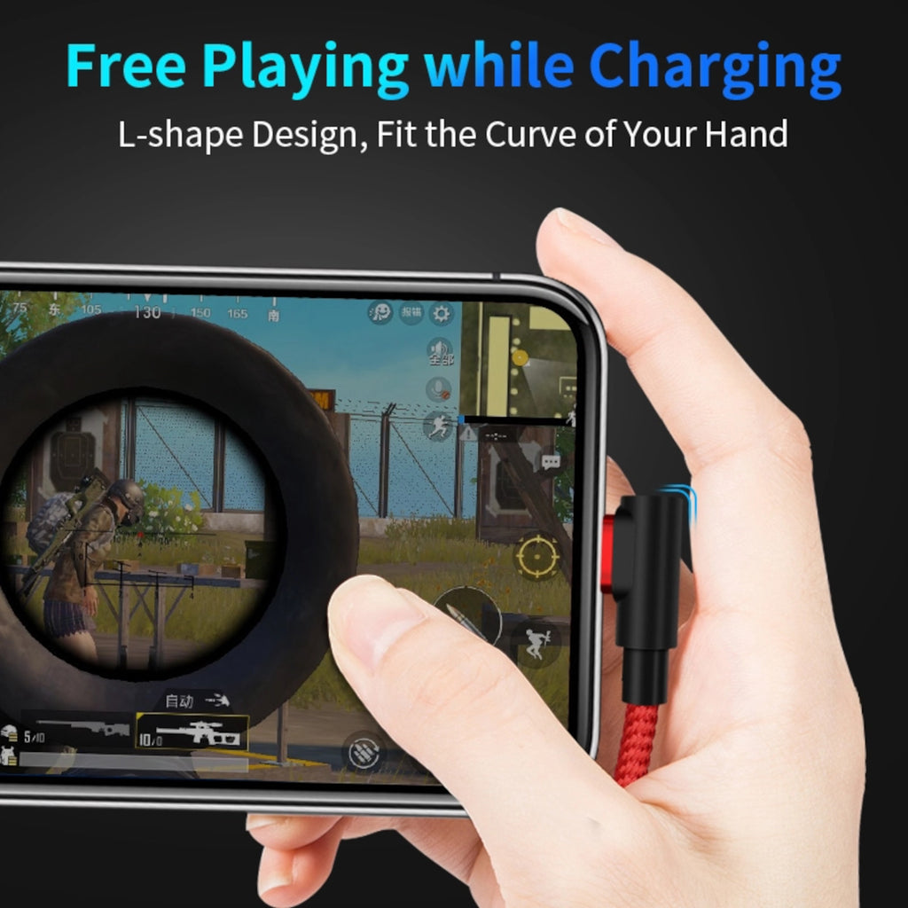 Fast Charging Magnetic Charging & Data Cable | L-Shape