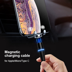 Fast Charging Magnetic Charging & Data Cable |  Round Shape