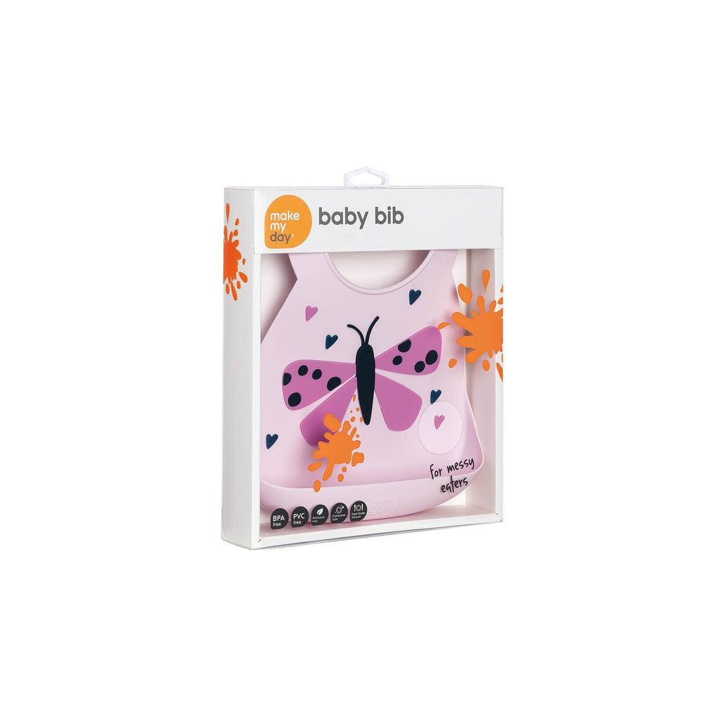Make My Day Baby Bib | Butterfly