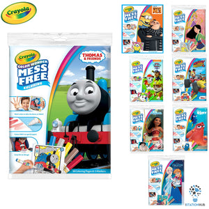 NEW!! Crayola Colour Wonder - 18 pages + 5 Colour Wonder Markers