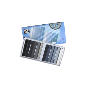 Sakura Nouvel Carre Pastel | Gray Tone 12 Colour Set