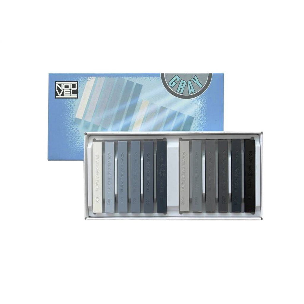 Sakura Nouvel Carre Pastel | Gray Tone 12 Colour Set
