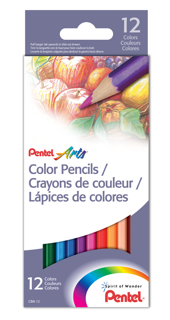 Pentel Arts Colour Pencil |  | Set of 12 Pencils