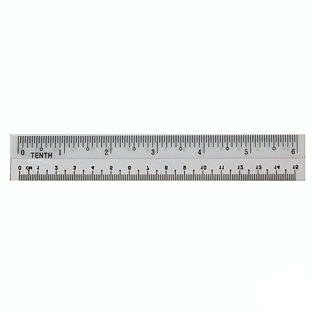 Plastic Straight Ruler | 15cm