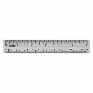 Plastic Straight Ruler | 15cm