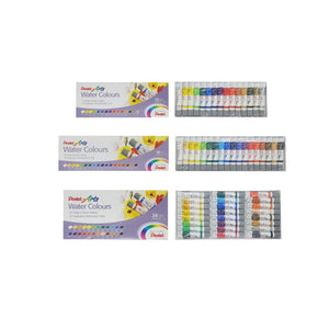 Pentel Arts Water Colours Set | Vivid Color Tubes Paint