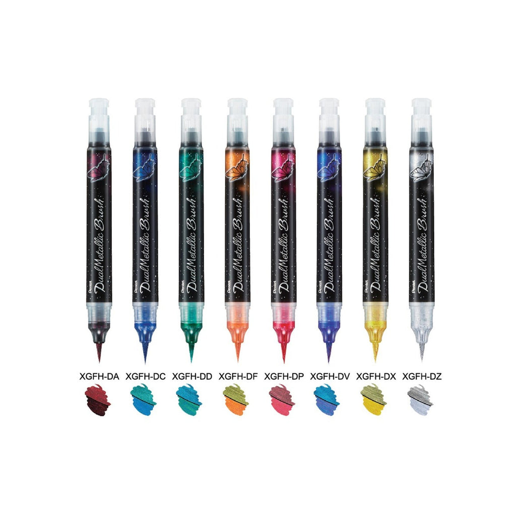 Pentel Dual Metallic Brush Pen