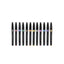 Pentel Artist Extra Fine Brush Sign Pen - Pack of 12 Colour