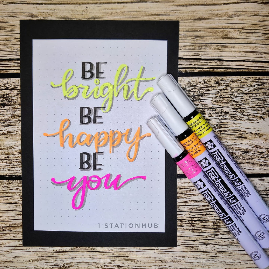 Sakura Pen-Touch Fluorescent Colour Marker - Fine 1.0mm