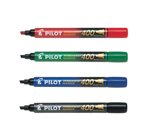 Pilot Permanent Marker Pen 400 | Chisel Nib