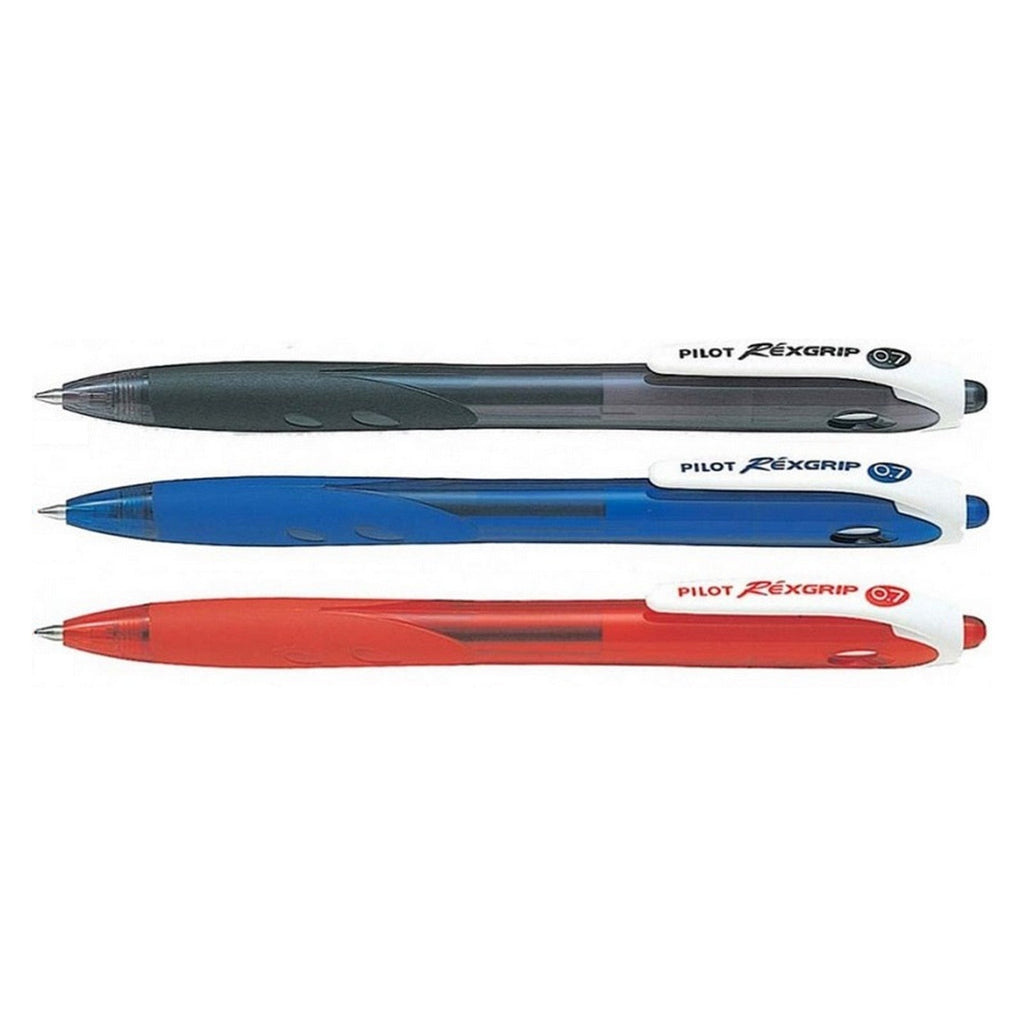 Pilot Rexgrip Retractable Ball Point Pen | Fine