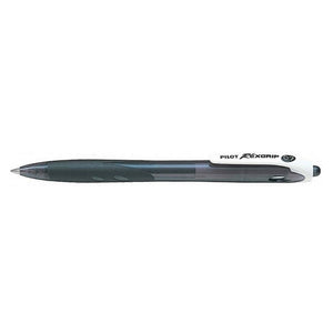 Pilot Rexgrip Retractable Ball Point Pen | Fine - Black