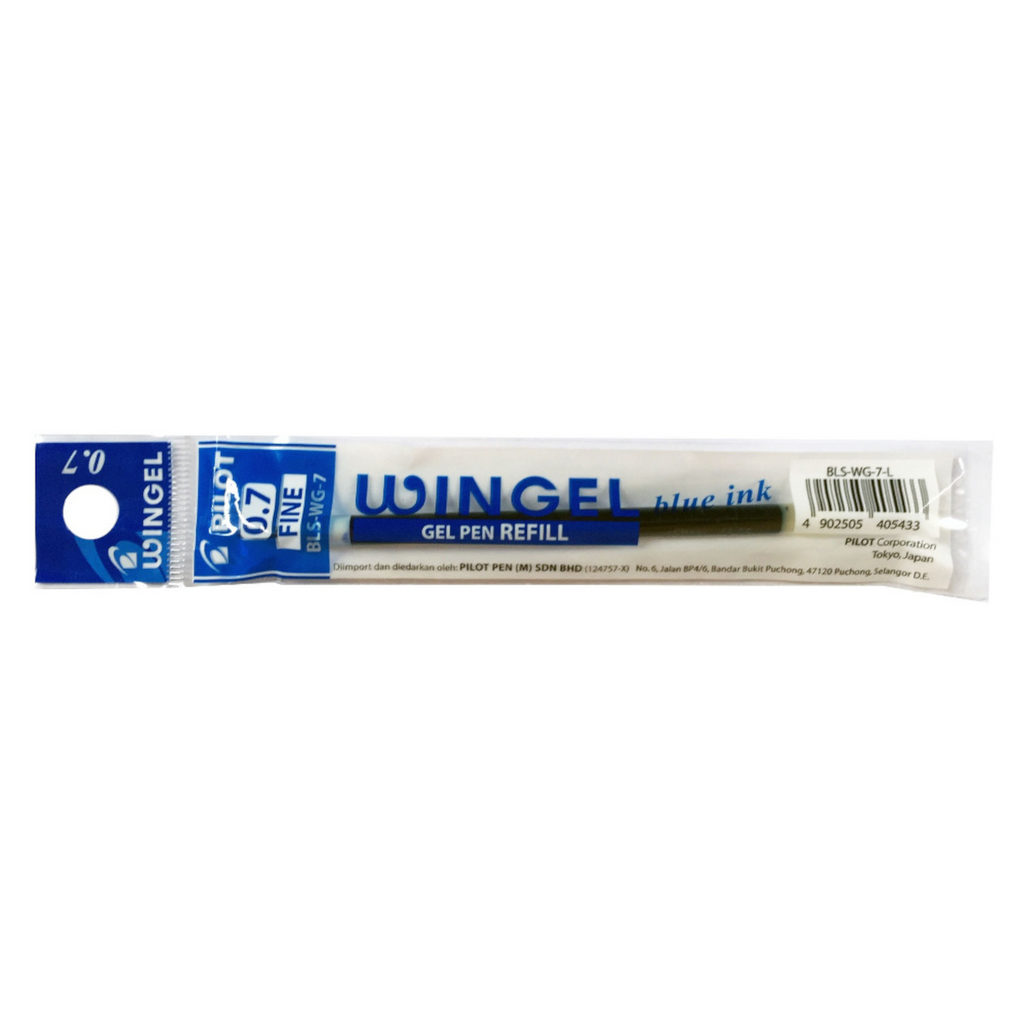 Pilot Wingel Pen 0.7mm Gel Ink | Blue Refill