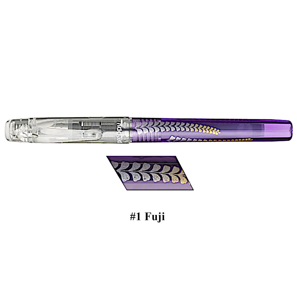 Platinum Preppy WA Modern Maki-e Fountain Pen - Black Ink #1 Fuji