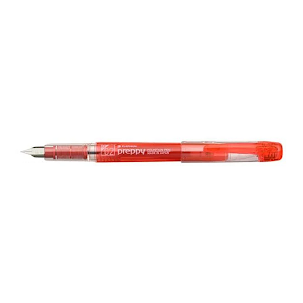 Platinum Preppy Fountain Pen | 02 Extra Fine - Red