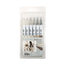 Zig Kuretake Clean Color Real Brush | 6 Colors Set - Warm Gray