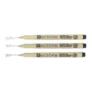 Sakura Pigma Micron 01 02 03 | Archival Ink Pen