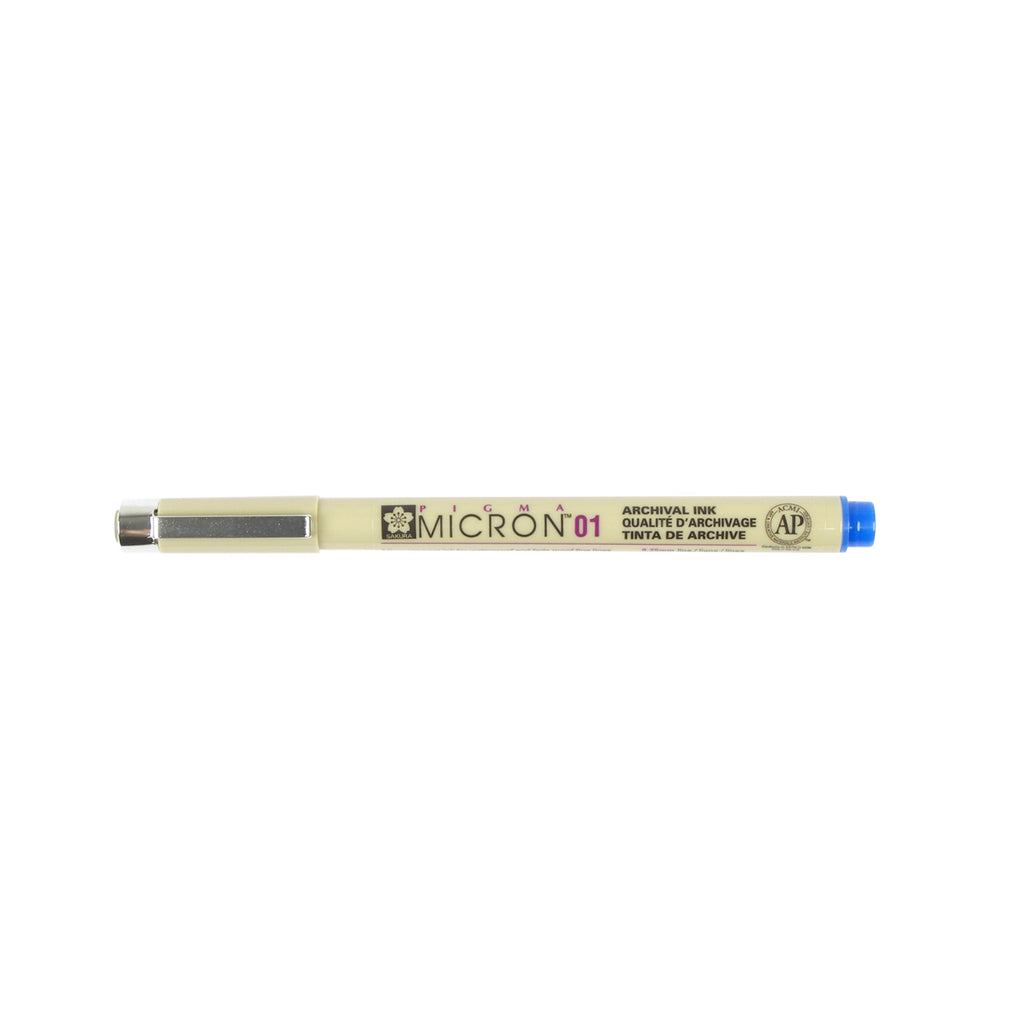 Sakura Pigma Micron 01 | Archival Ink Pen | Blue