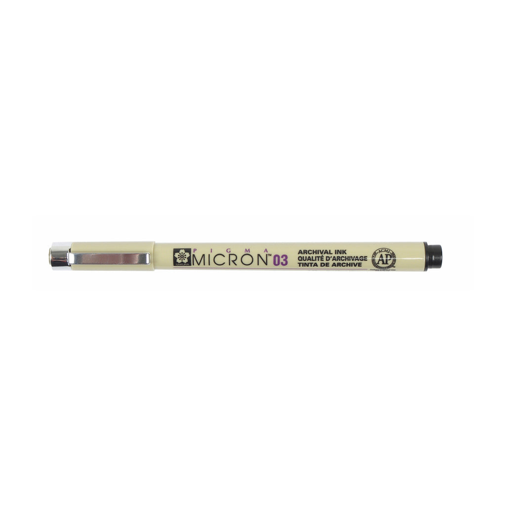 Sakura Pigma Micron 03 | Archival Ink Pen | Black