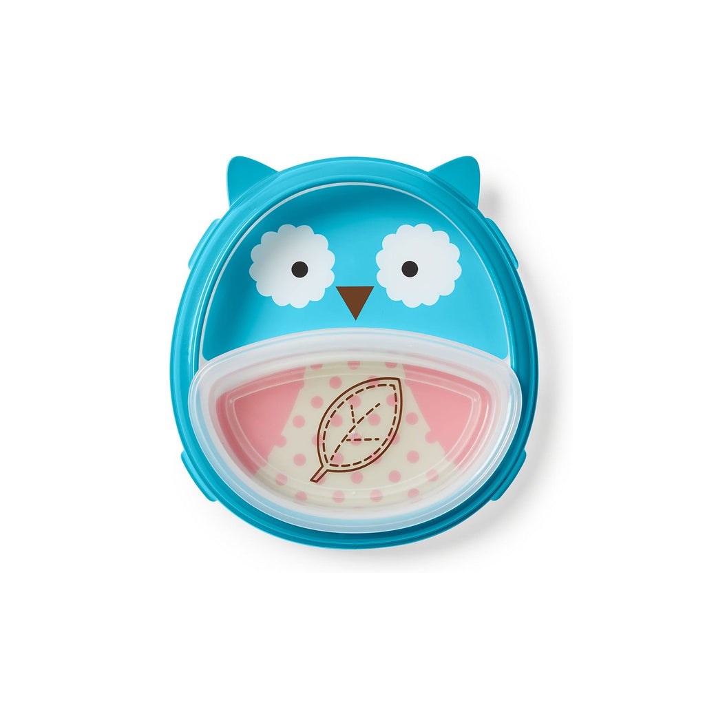 Skip Hop Zoo Smart Serve Plate & Bowl Set | Owl