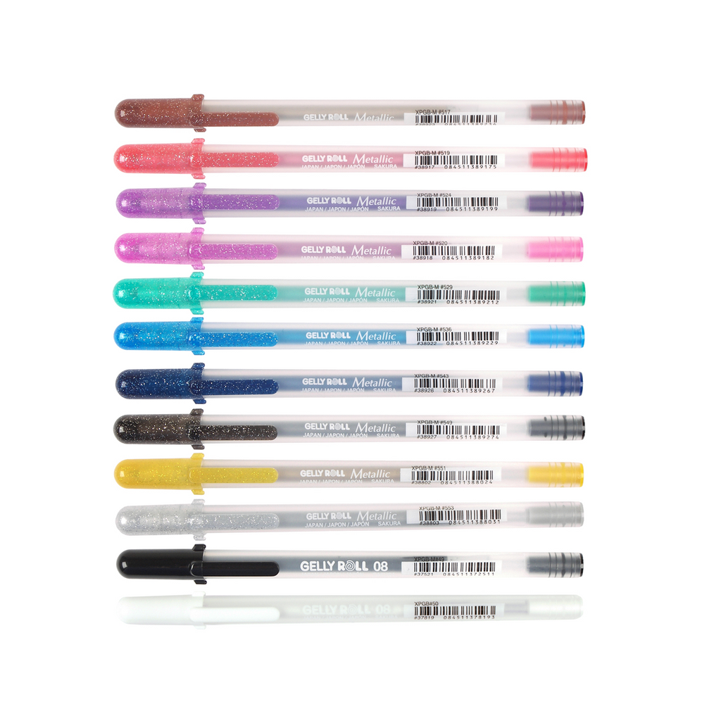 Sakura Gelly Roll Metallic Colour Set