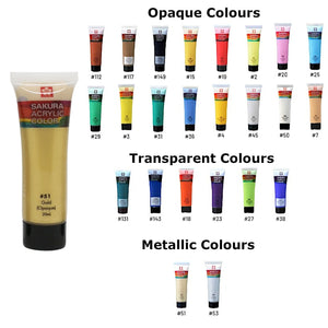Sakura 20ml Acrylic Colour Paint