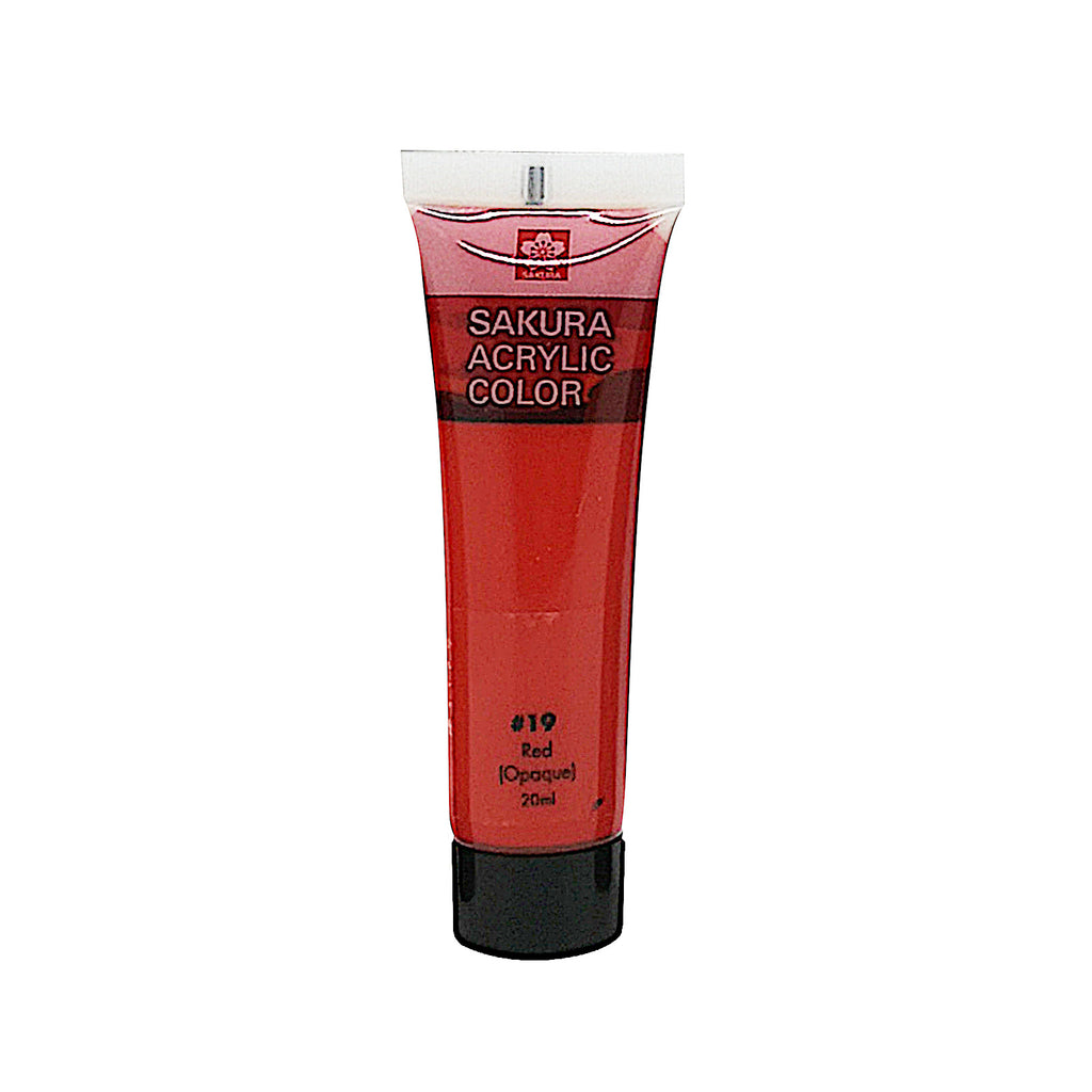 Sakura Acrylic Colour 20ML - Red
