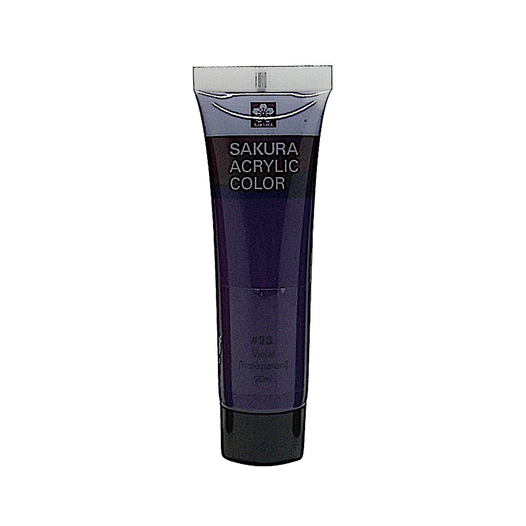 Sakura 20ml Acrylic Colour Paint | #23 Violet