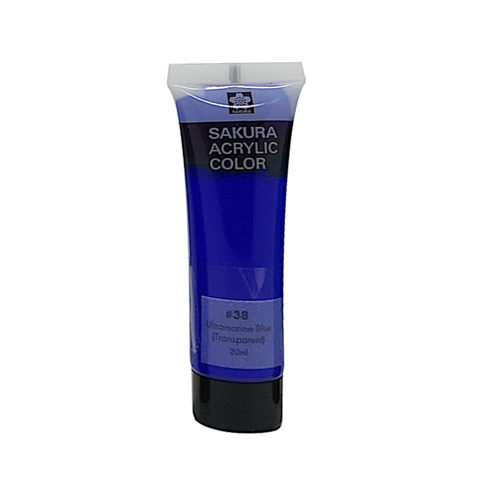 Sakura 20ml Acrylic Colour Paint | #38 Ultramarine Blue