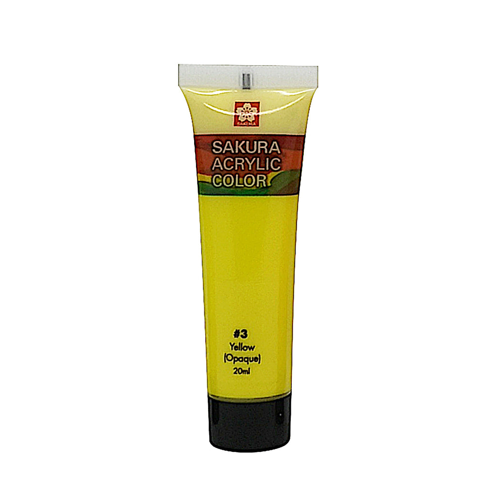 Sakura Acrylic Colour 20ML - Yellow