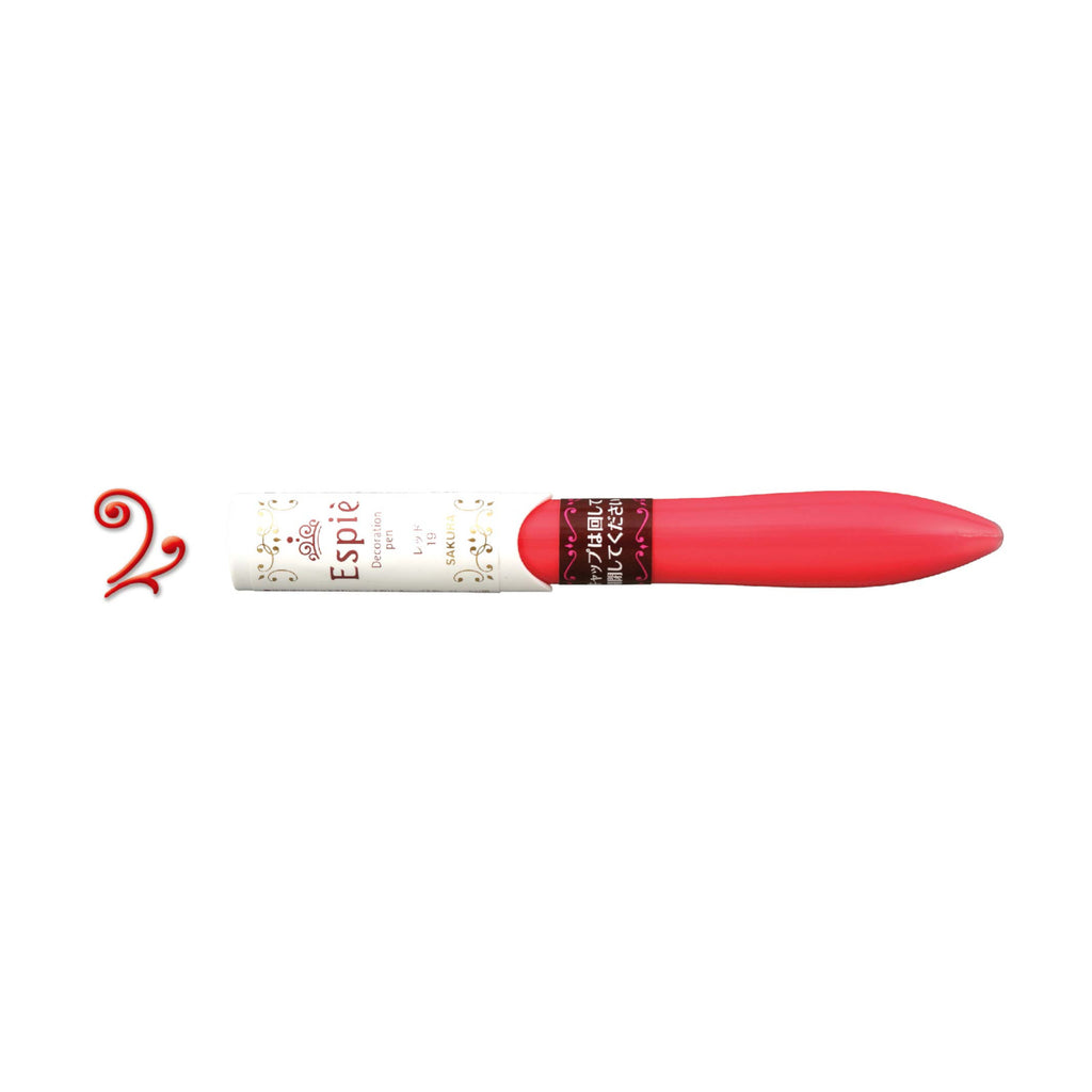 Sakura Espie 3D Decoration Pen | Red