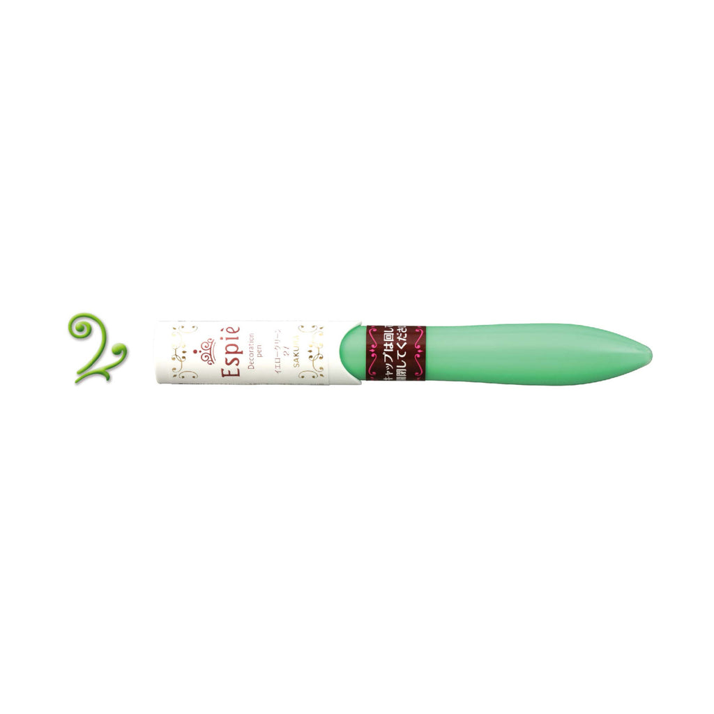 Sakura Espie 3D Decoration Pen | Yellow Green