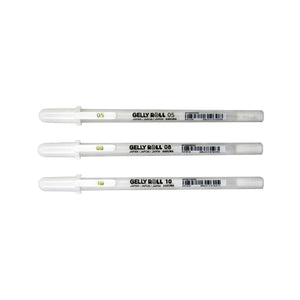 Sakura Gelly Roll Classic White Gel Ink Pen | Fine Medium Bold