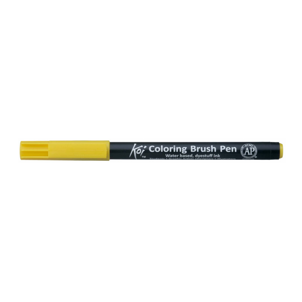 Sakura Koi Colouring Brush Pen | #3 Yellow