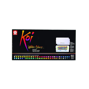 Sakura Koi Studio Watercolor Set | 60 Colours