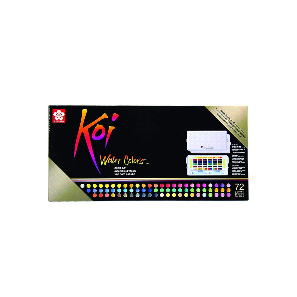 Sakura Koi Studio Watercolor Set | 72 Colours