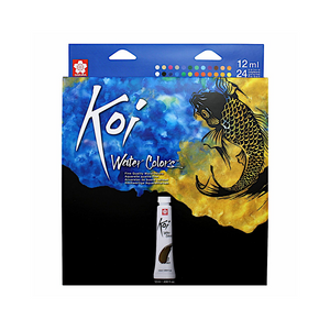 Sakura Koi Water Colours 12ml Tube | Pack of 24 Tubes