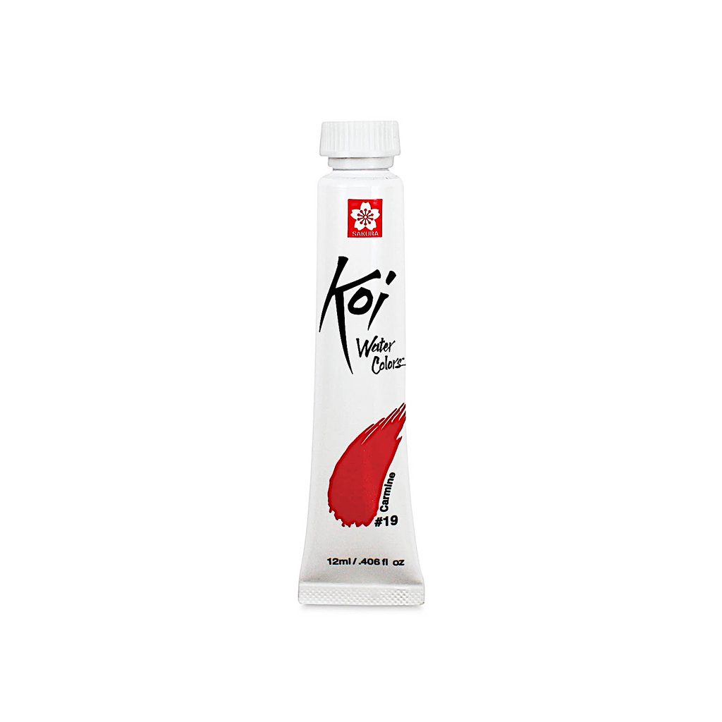 Sakura Koi Water Colours 12ml Tube | Carmine (#19)