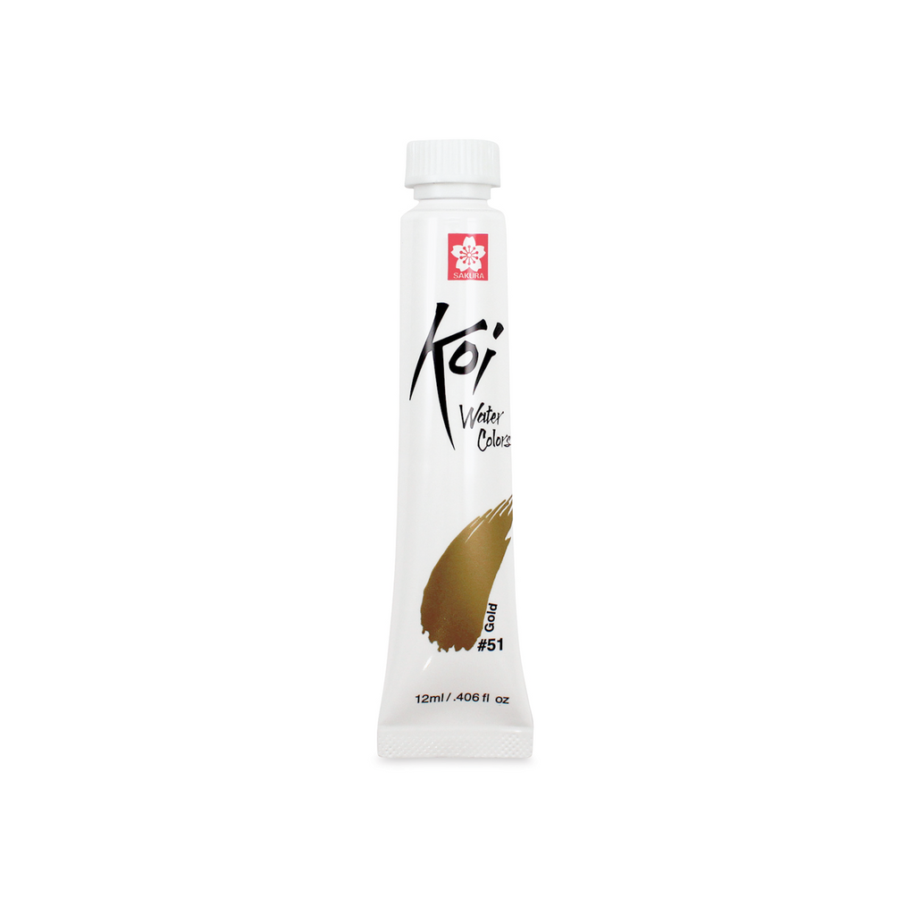 Sakura Koi Water Colours 12ml Tube | Gold (#51)