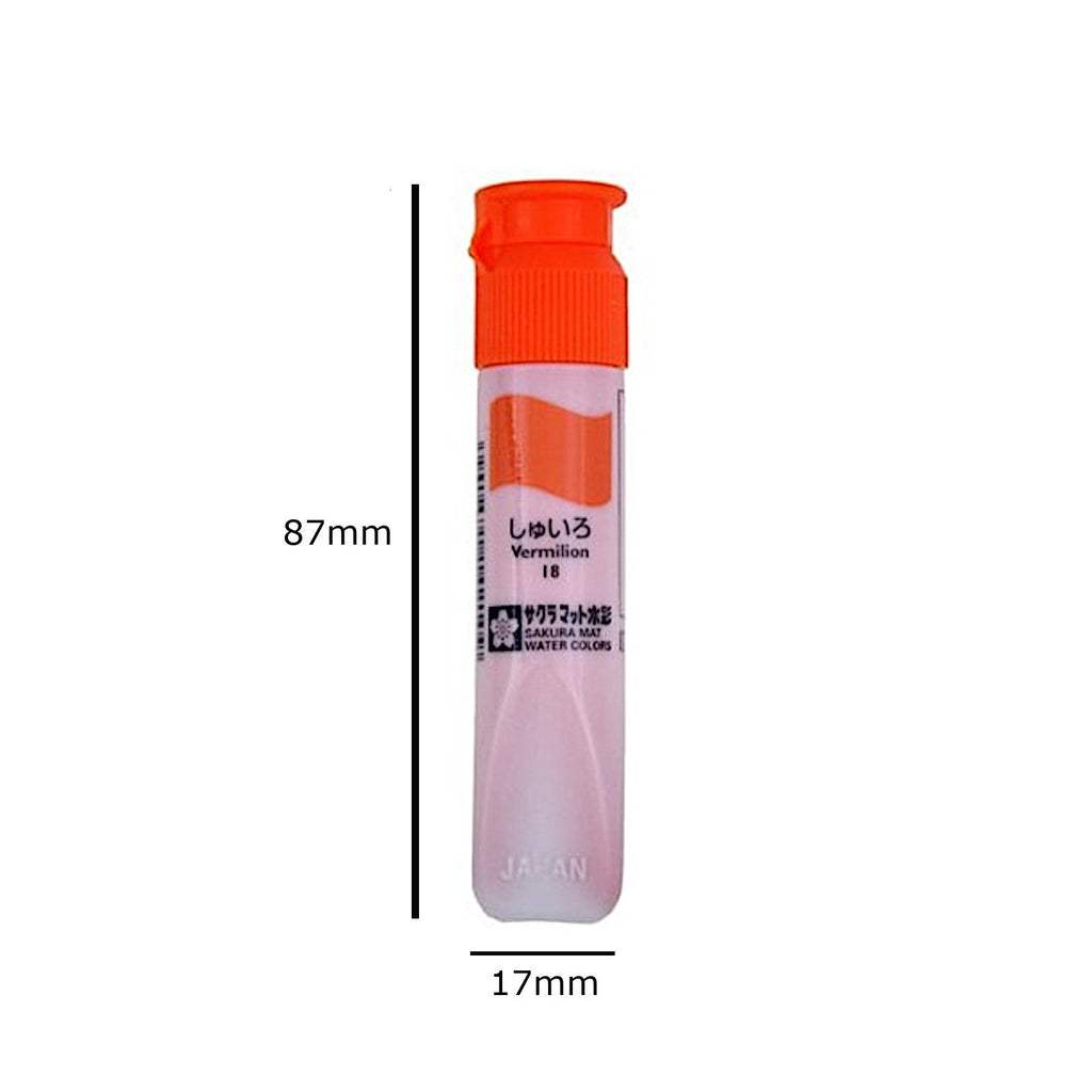 Sakura Mat Water Colour - 12ml | Vermilion