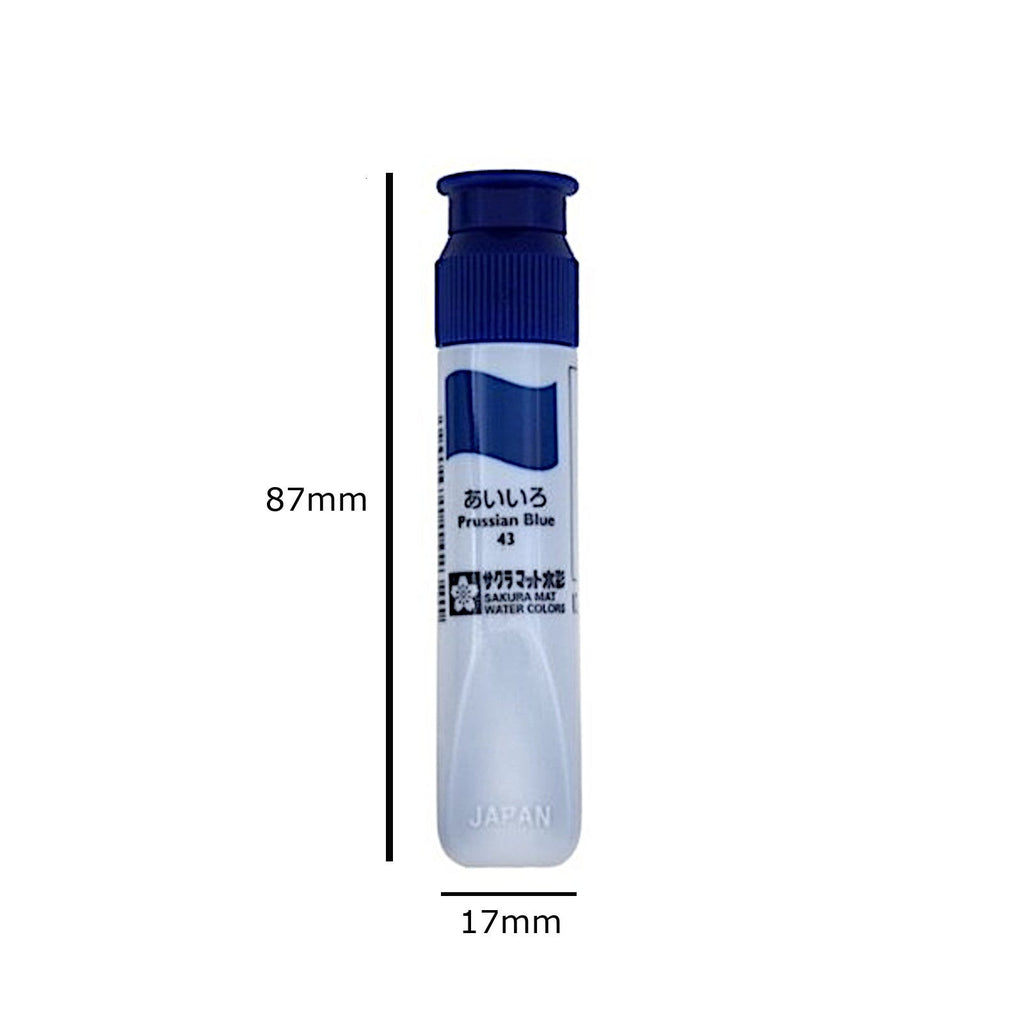 Sakura Mat Water Colour - 12ml | Prussian Blue