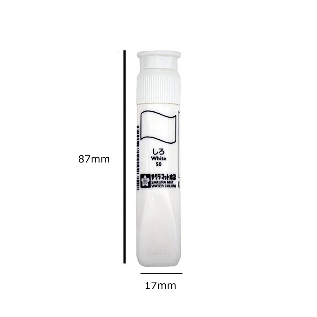 Sakura Mat Water Colour - 12ml | White