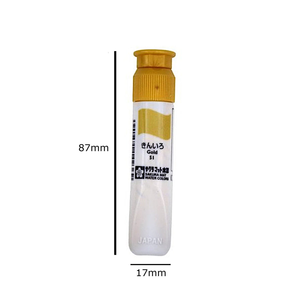 Sakura Mat Water Colour - 12ml | Gold
