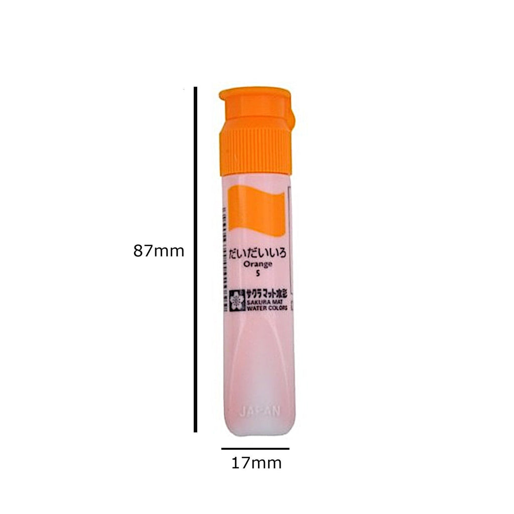 Sakura Mat Water Colour - 12ml | Orange