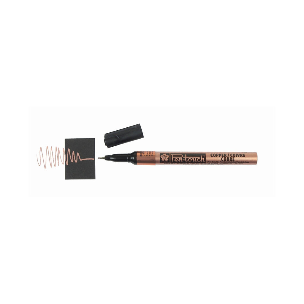 Sakura Pen-Touch Extra Fine 0.7mm Marker - Copper